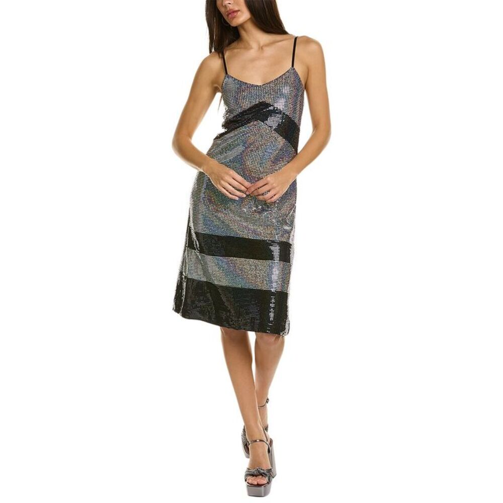 Dodo Bar Or Womens  Meril Midi Dress, Grey
